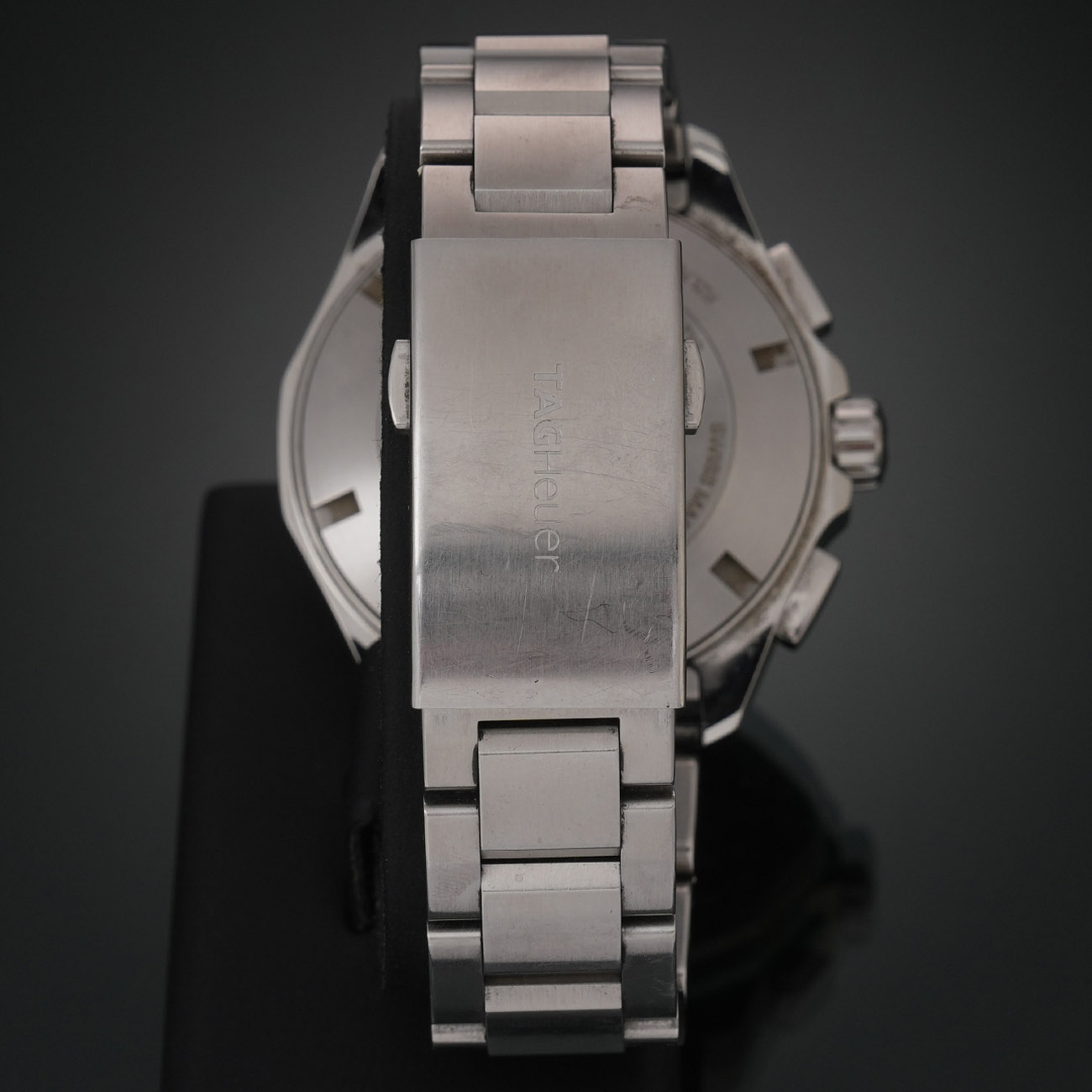 TAG HEUER(USED)태그호이어 아쿠아레이서 스틸 오토 크로노 CAY2112-2